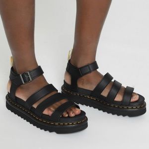 DR MARTENS BLAIRE PLATFORM SANDALS